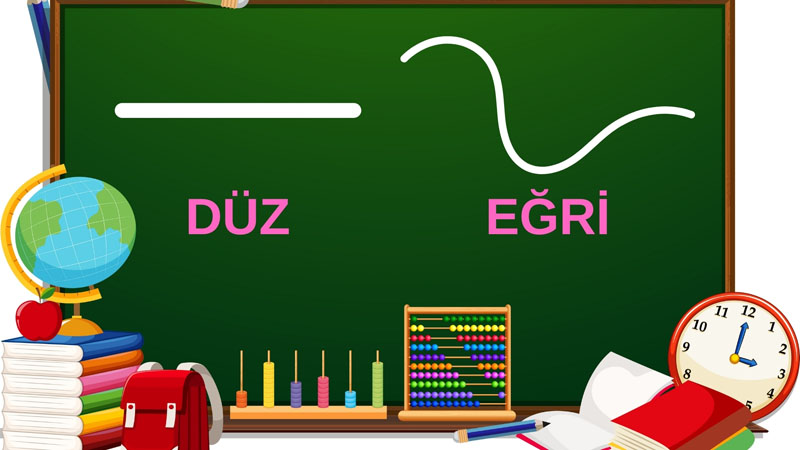Düz - Eğri